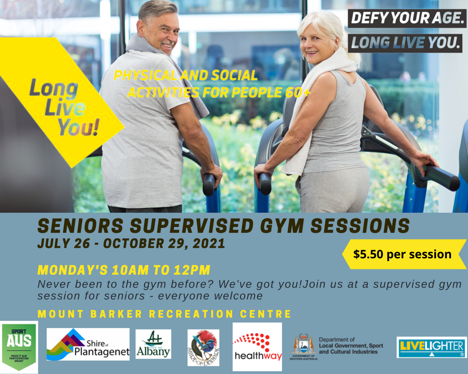 LLY Seniors Supervised Gym