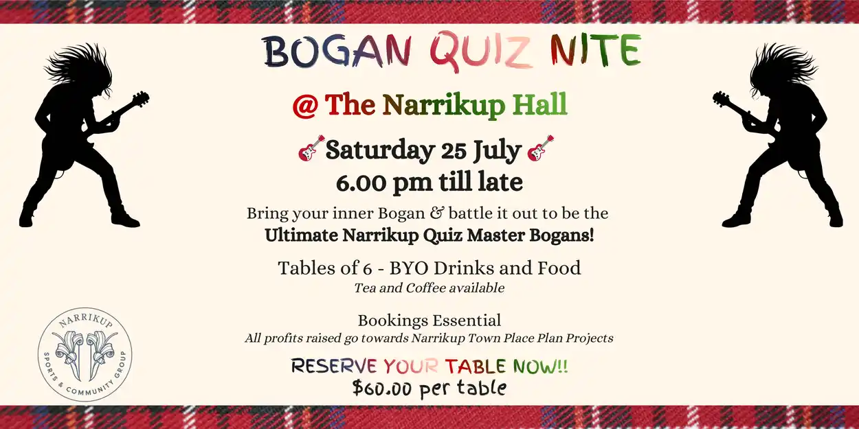 Bogan Quiz Nite