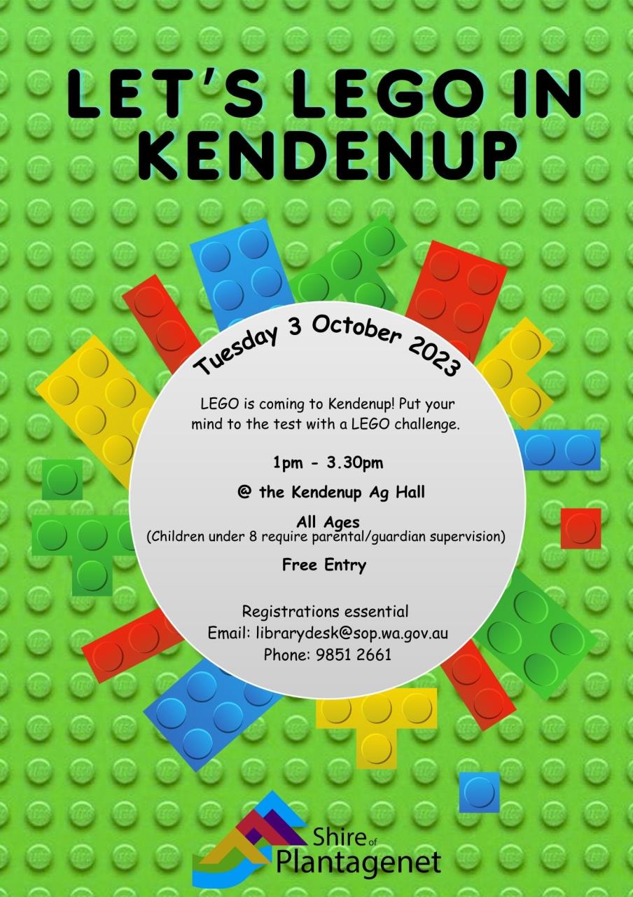 Let's LEGO in kendenup