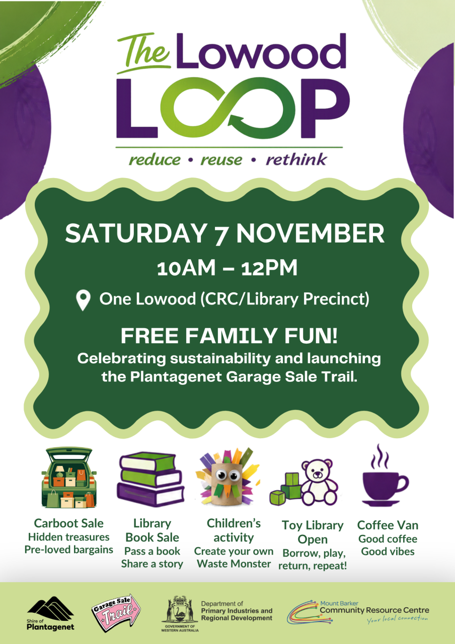 Lowood Loop - Sustainability Fair Reduce Reuse Rethink!