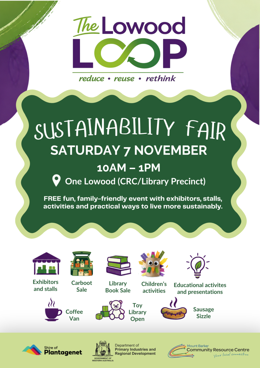 Lowood Loop - Sustainability Fair Reduce Reuse Rethink!