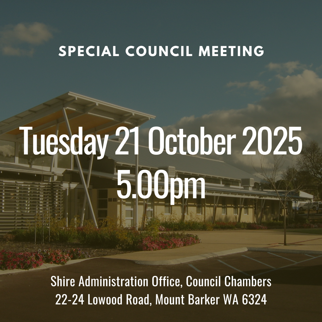 Special Council Meeting