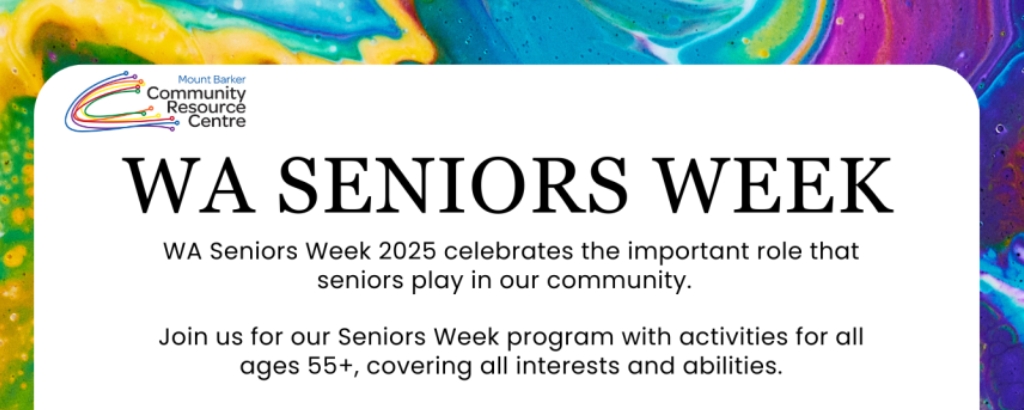 2025 Seniors Week program released