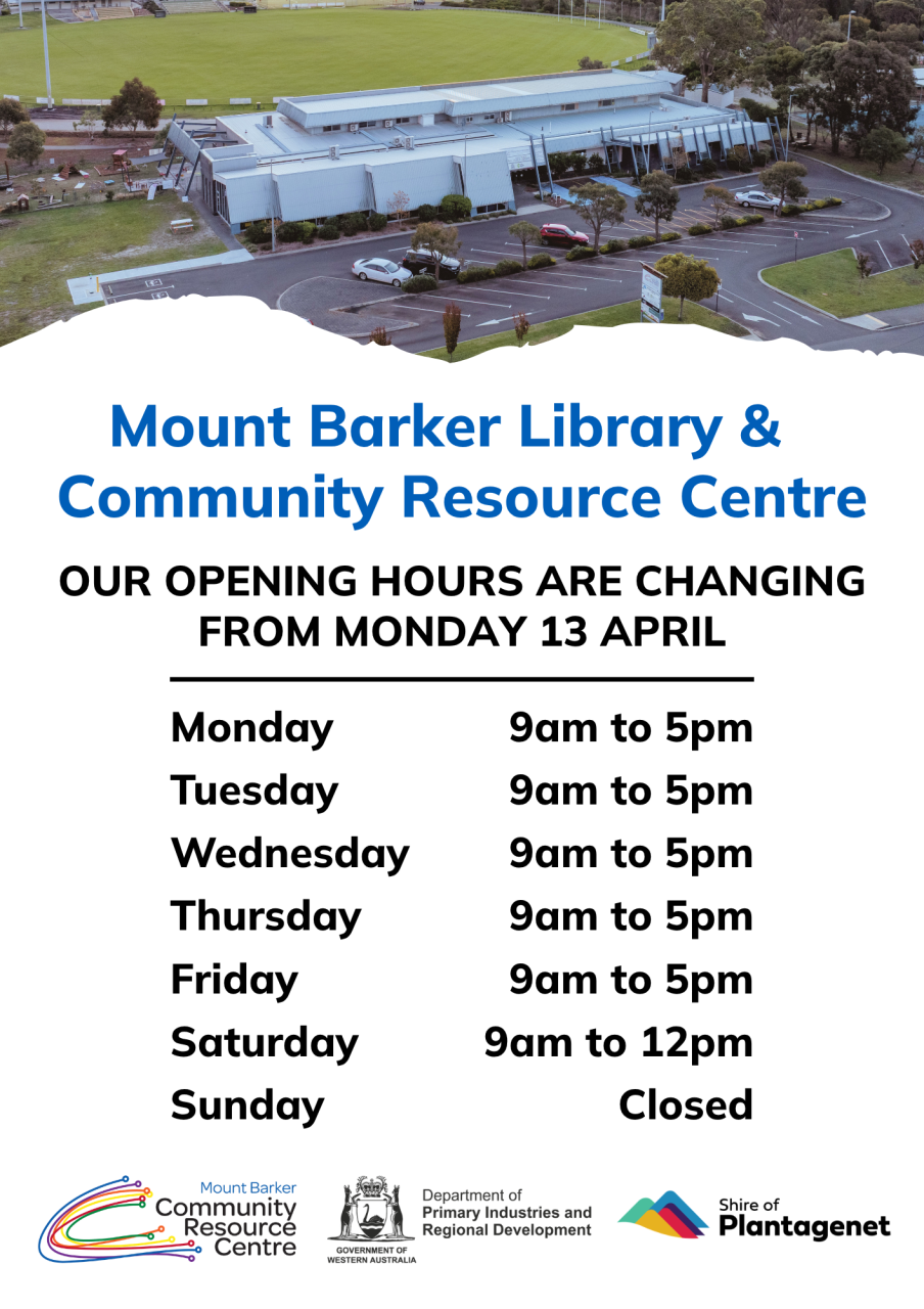 Mount Barker Public Library and CRC merge services
