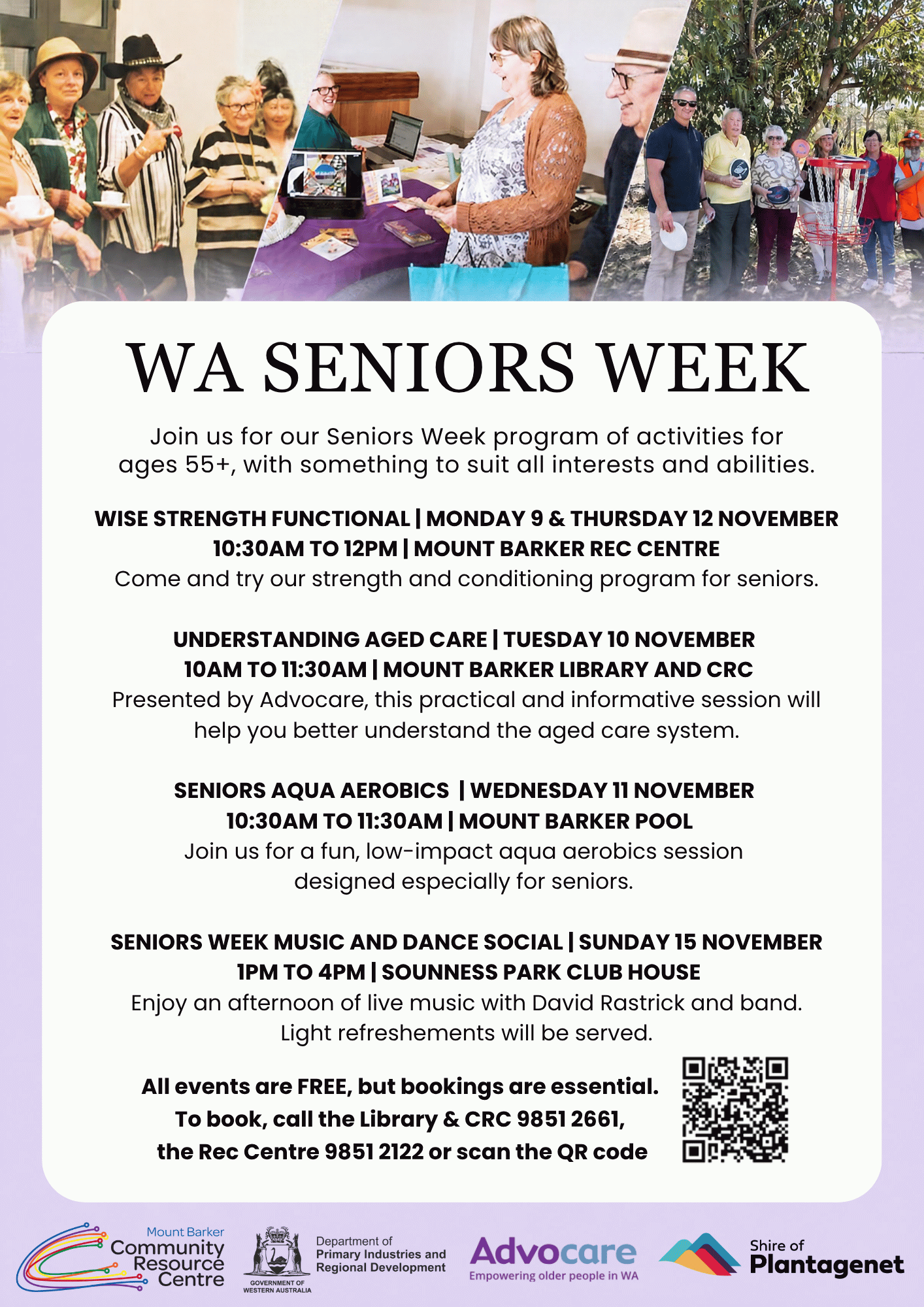 WA SENIORS WEEK 2026