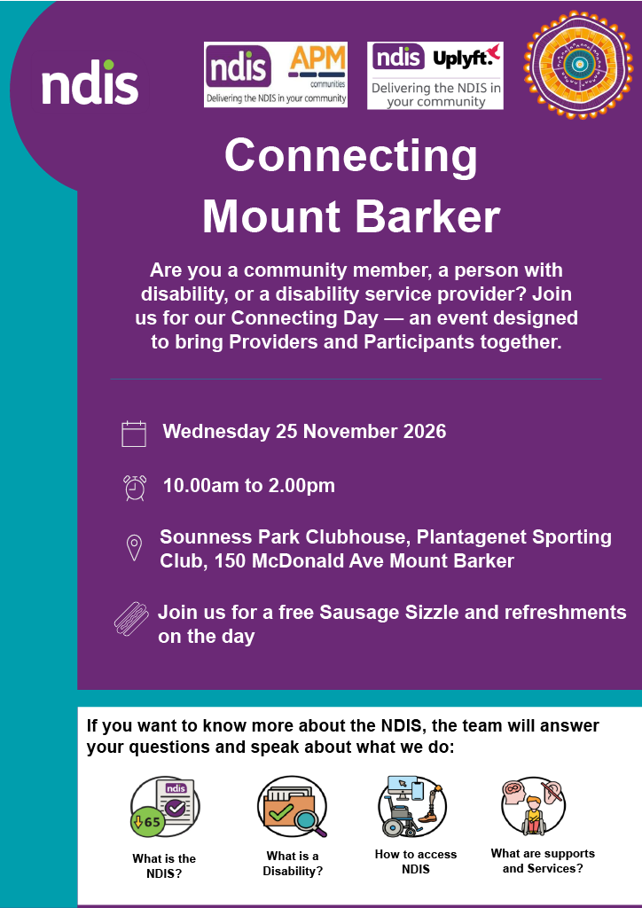CONNECTING MOUNT BARKER