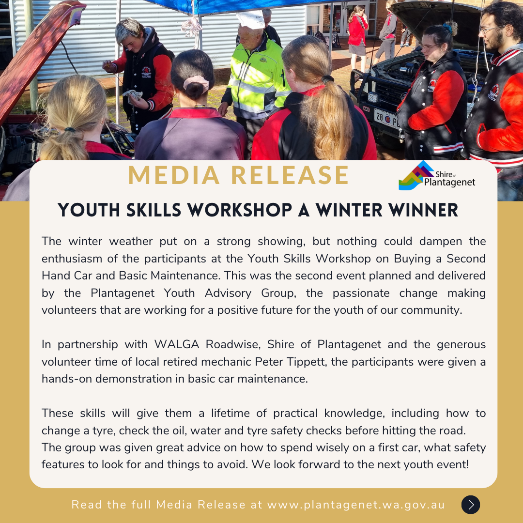 Youth Skills Workshop Winter Winner